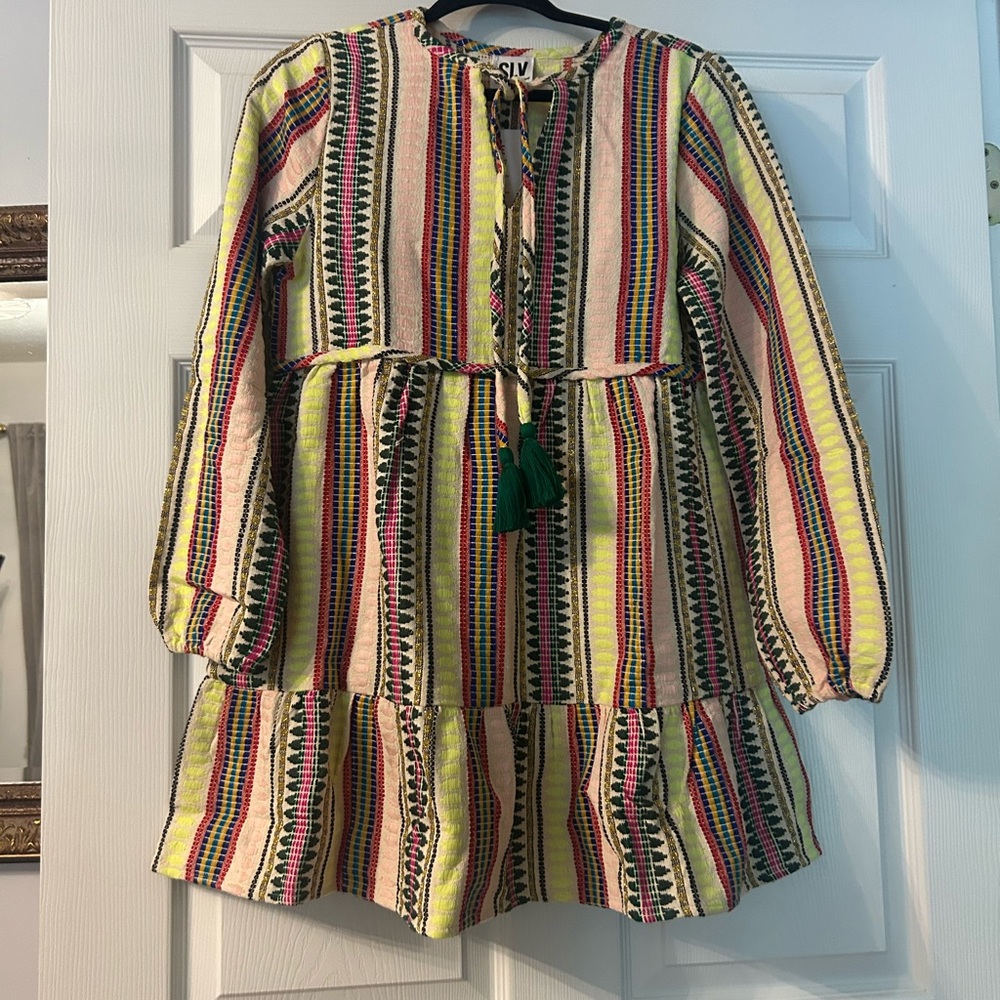 sur La Vague Colorful Striped Dress
